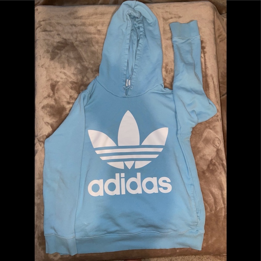 Adidas blue sweatshirt